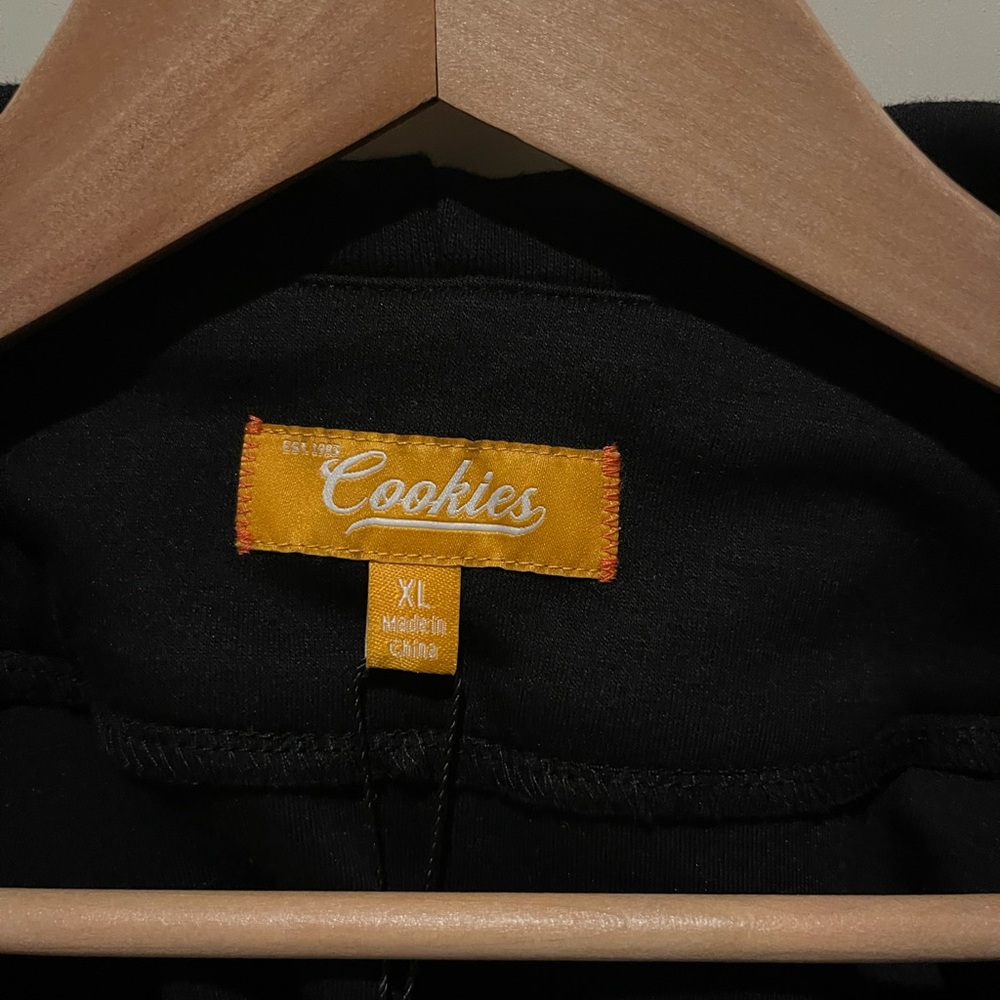 Cookies Black Hooded sleeveless Baseball Jersey - Picture 5 of 9